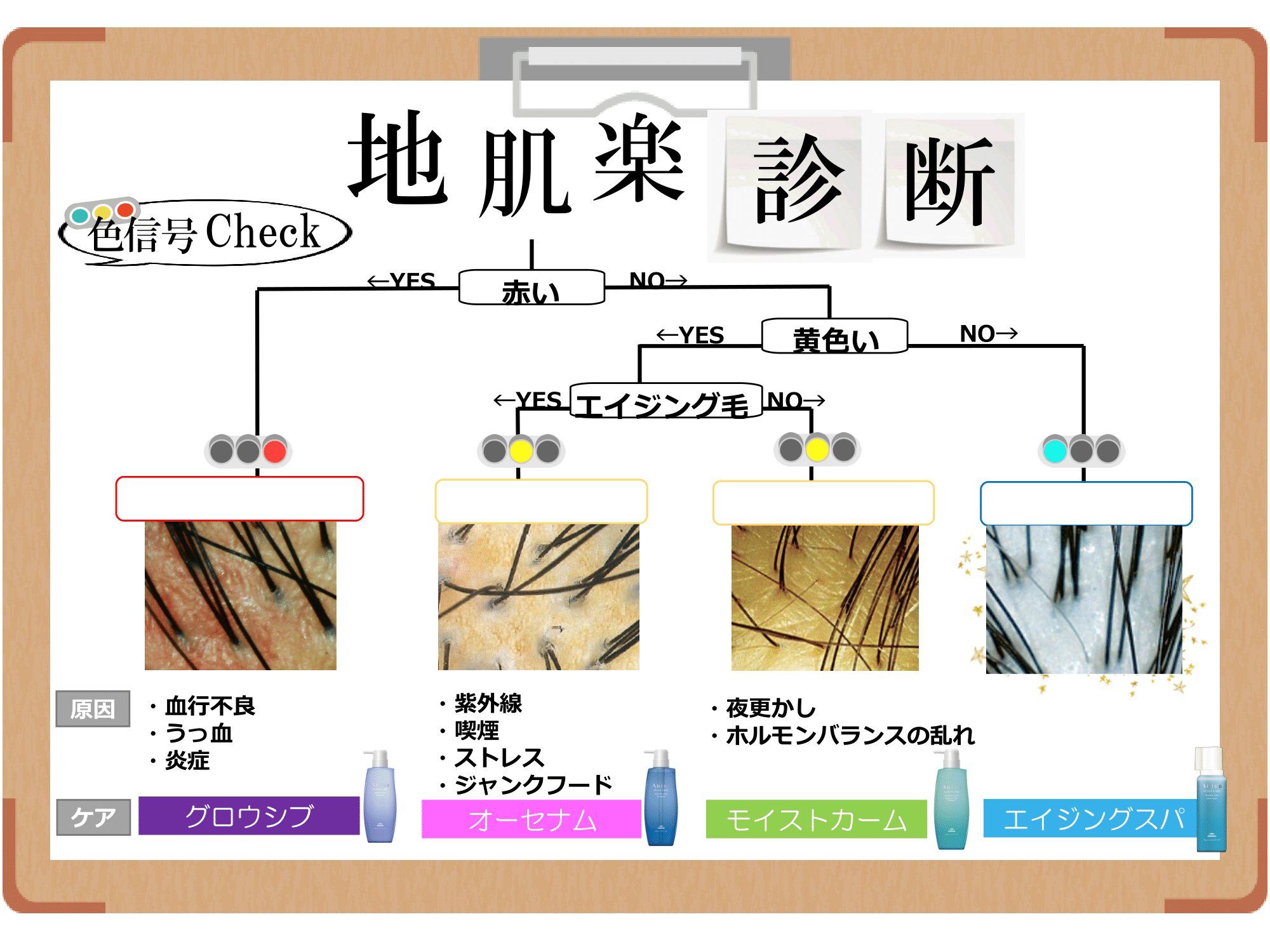 頭皮トラブルの解消